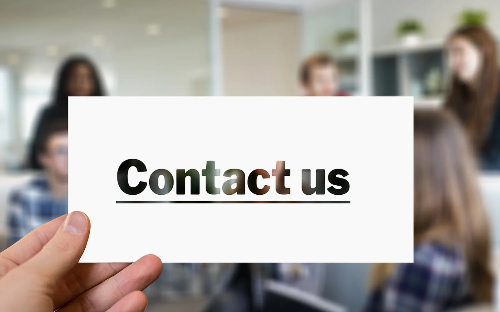 Contact, visit and letter